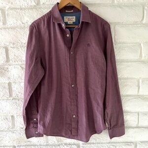 Original Penguin Purple Casual Button Down Shirt